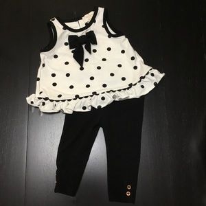 💚 2/$30💚 Kate Spade Baby Polka Dot Outfit